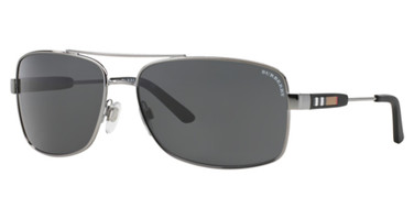 Burberry Eyeglasses BE3074 GUNMETAL/100387