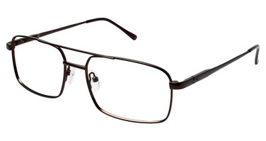 L'Amy Eyeglasses C by L'AMY 614 BROWN/C03