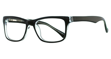 Elements Eyeglasses EL-182 Black/Crystal/3