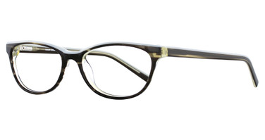 Takumi Eyeglasses TK962 Marbled Brown & Cream/10