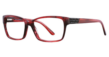 Easyclip Eyeglasses EC325 Marbled Red/30