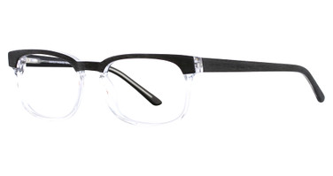 Easyclip Eyeglasses EC333 Black & Clear/90