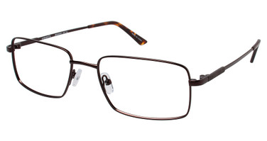 Vision's Eyeglasses Vision's 216 MATTE BROWN/C02