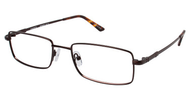 Vision's Eyeglasses Vision's 215 MATTE BROWN/C03