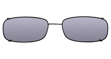 Hilco Eyeglasses Glide-Fit Low Rectangle Black