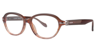 Leon Max Eyeglasses Leon Max 4025 Brn Blush Fade/64