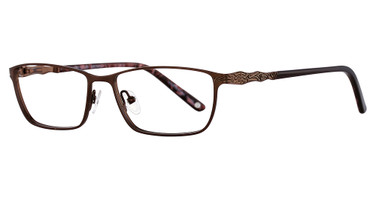 Bulova Eyewear Eyeglasses Florence Brown