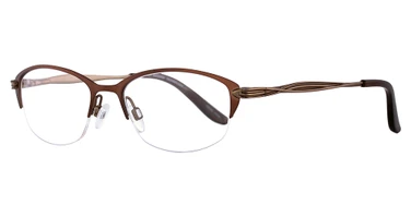 Easyclip Eyeglasses EC343 Satin Chocolate/10