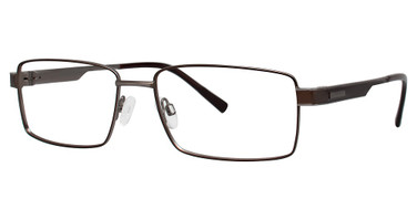 Modz Titanium Eyeglasses Aristocrat matte brown/gunmetal