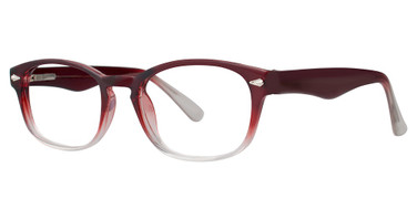 Modern Plastics II Eyeglasses Leisure burgundy fade
