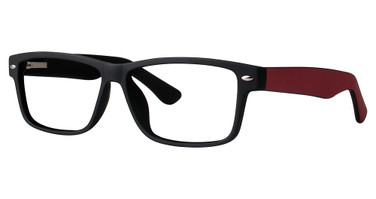 Modern Plastics II Eyeglasses Observe black/brick matte