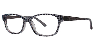 Vavoom/Vivian Morgan Eyeglasses 8060 Black Cheetah