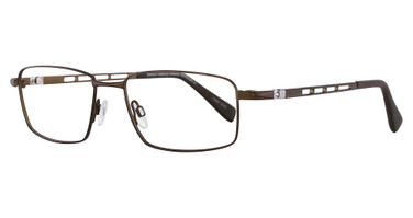 Easyclip Eyeglasses EC371 Satin Golden Brown/10