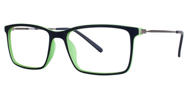 Shaquille O'Neal Eyeglasses Shaquille O'Neal 117Z Navy Green/105