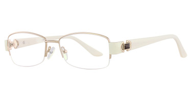 Otego Optical Eyeglasses Macy Gold/White/C-3