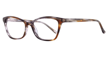 Takumi Eyeglasses TK997 Marbled Brown & Black & Crystal/10