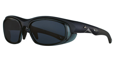 Hilco Eyeglasses Oracle Matte Metallic Navy/Silver