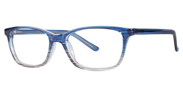 Modern Plastics I Eyeglasses Outgoing blue fade