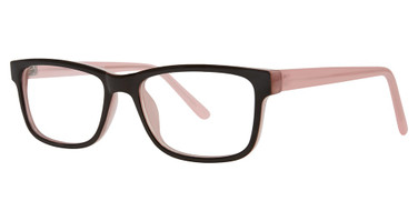 Value Eyeglasses SOHO 1028 Black/Pink With Pink Temples