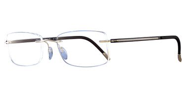 Silhouette Eyeglasses 5468 Diamond Like Carbon Black/6053