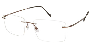 STEPPER Eyeglasses 83408 SI BROWN F016/BRN