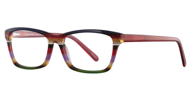 Marie Claire Eyeglasses 6220 Stripe Red