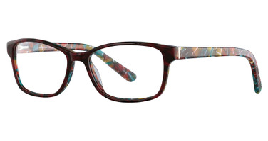 Marie Claire Eyeglasses 6226 Burgundy Mix