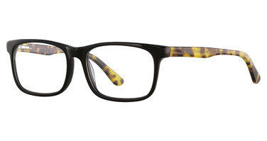Otego Optical Eyeglasses Cheyenne Black/Demi-Amber/C-4