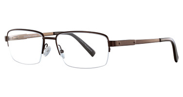 Michael Ryen Eyeglasses MR-258 Matte Brown/1