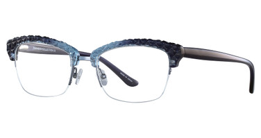 Paradox Eyeglasses P5036 Dark & Light Blue/Dark Blue/50