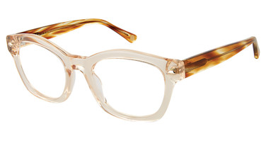 Glen Lane Eyeglasses EMERY Peach Crystal/PCR