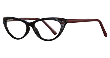 Enhance Eyeglasses 3999 Black/Red