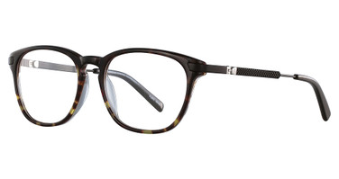 Takumi Eyeglasses TK1061 Demi Amber & Black/10