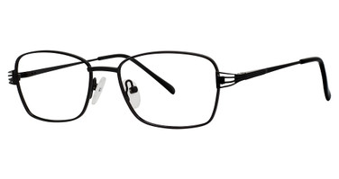 Modern Metals Eyeglasses Before black