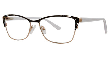 Modz Titanium Eyeglasses Countess matte black/gold