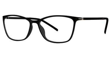 Genevieve Paris Design Eyeglasses Glimpse black matte/pink
