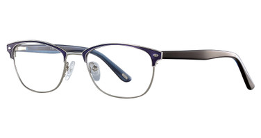 New Millennium Eyewear Eyeglasses BELAIR Blue/Silver