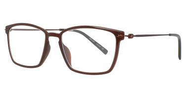 Aspire Eyeglasses Established Chestnut