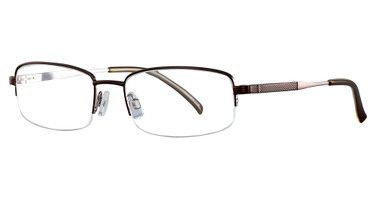 Takumi Eyeglasses TK1081 Satin Brown & Shiny Steel/10
