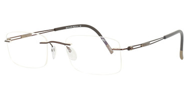 Silhouette Eyeglasses 5521 FA chestnut brown/6140