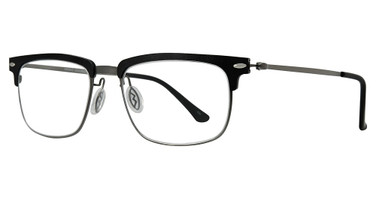 AirMag Eyeglasses AIRMAG A6353 Black Steel/C1