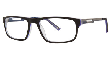 Shaquille O'Neal Eyeglasses Shaquille O'Neal 142Z Black Blue/172