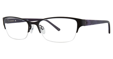 Daisy Fuentes Eyeglasses Daisy Fuentes La Mayda Black/21
