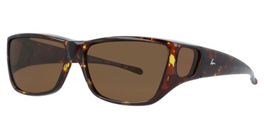 Hilco Eyeglasses LEADER FITOVER: SOMERSET Shiny Tortoise