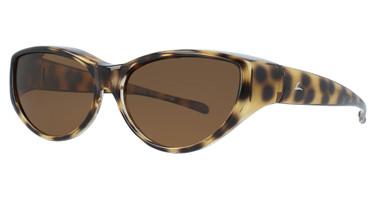 Hilco Eyeglasses LEADER FITOVER: AMELIA Shiny Tortoise