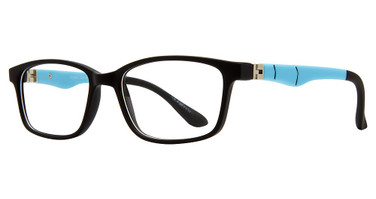 Global Optique Eyeglasses KP521 BLACK/BLUE