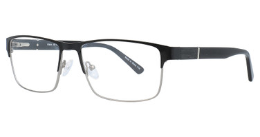 Continental Optical Imports Eyeglasses BAM 502 Black/Silver