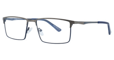 Continental Optical Imports Eyeglasses BAM 504 Gunmetal/Black
