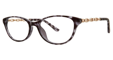 Genevieve Paris Design Eyeglasses Apparent grey tortoise/gold