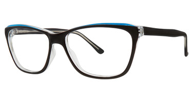 Modern Plastics I Eyeglasses Between black/blue